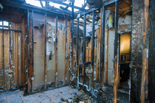Professional Emergency Fire Cleanup technician working in Satellite Beach, FL